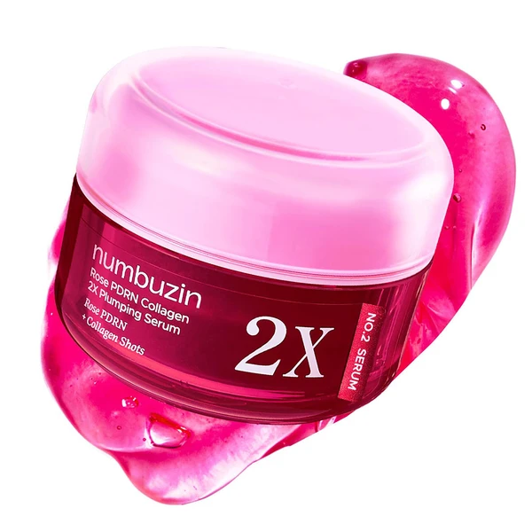 111 سرم PDRN رز کلاژن 2x شماره 2 نامبوزین حجم دهنده و جوانساز پوست - Image 1