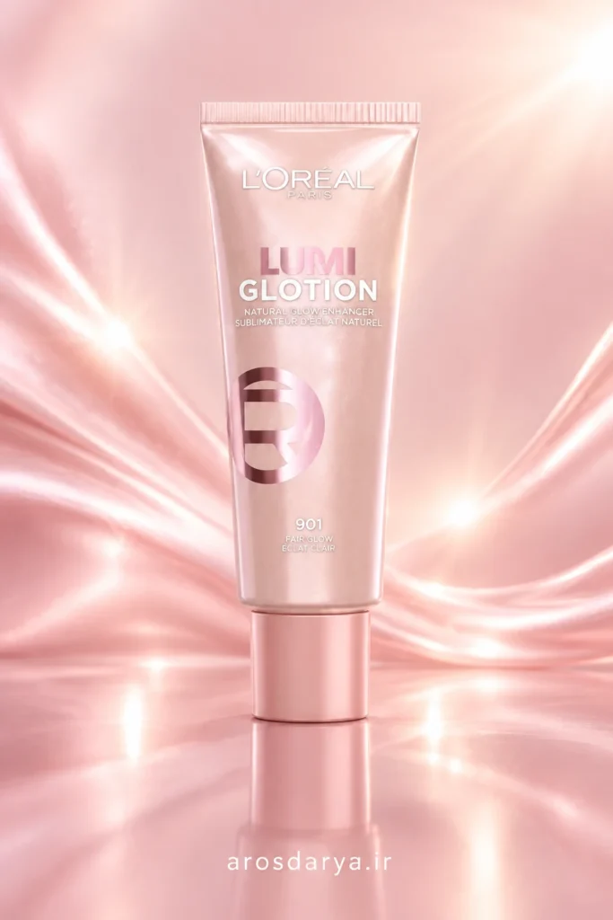 کرم درخشان کننده پوست لورال مدل لومی گلوشن 901 Lumi Glotion
